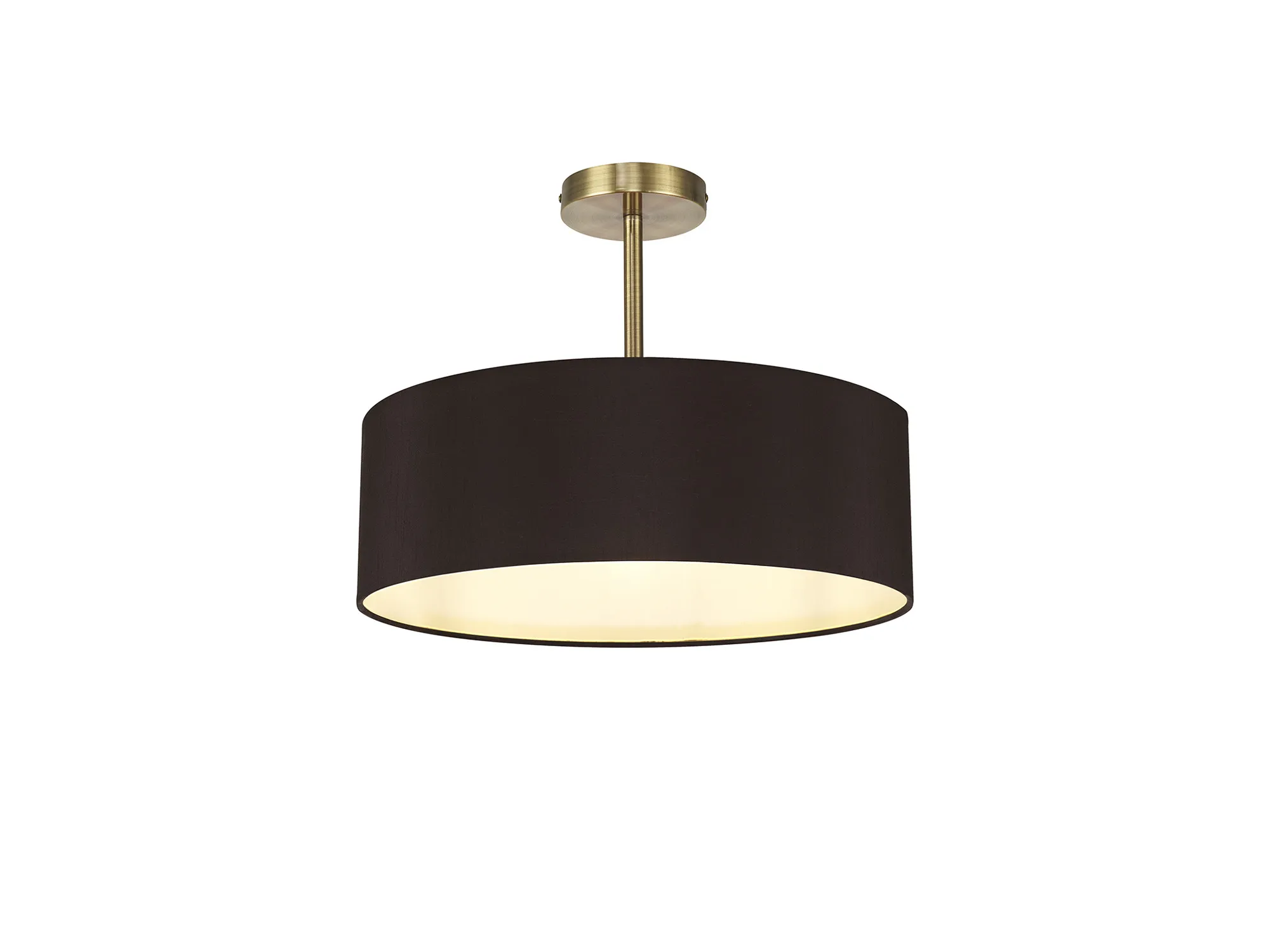 Baymont AB BL Ceiling Lights Deco Semi Flush Fittings
